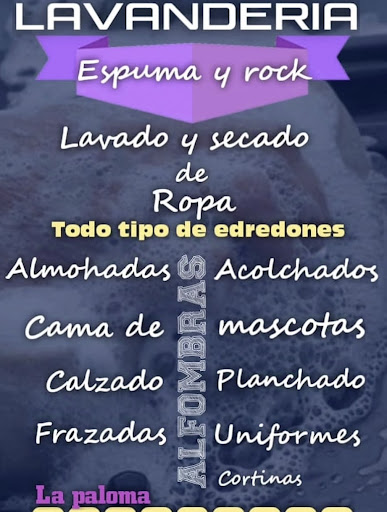 Lavandería “Espuma y Rock”
