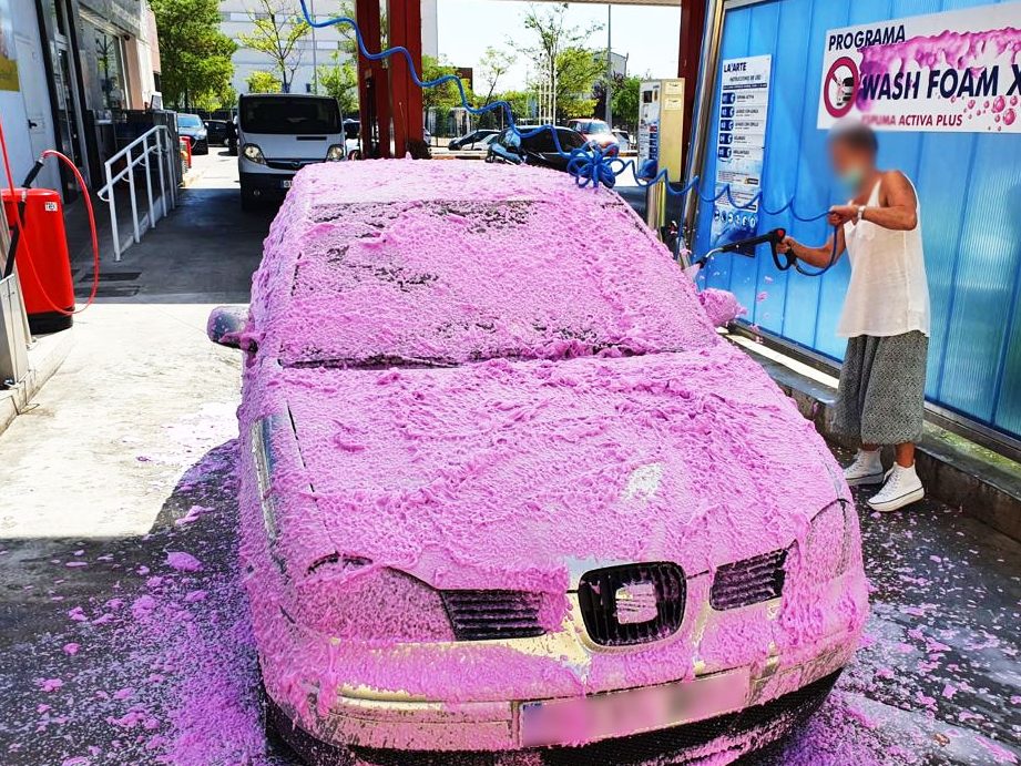lavadero espuma car